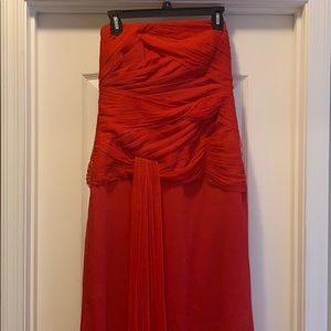 BEAUTIFUL RED VERA WANG DRESS SIZE 10